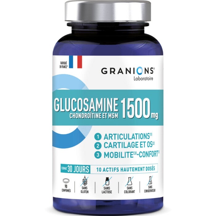 Glucosamine, chondroïtine et MSM