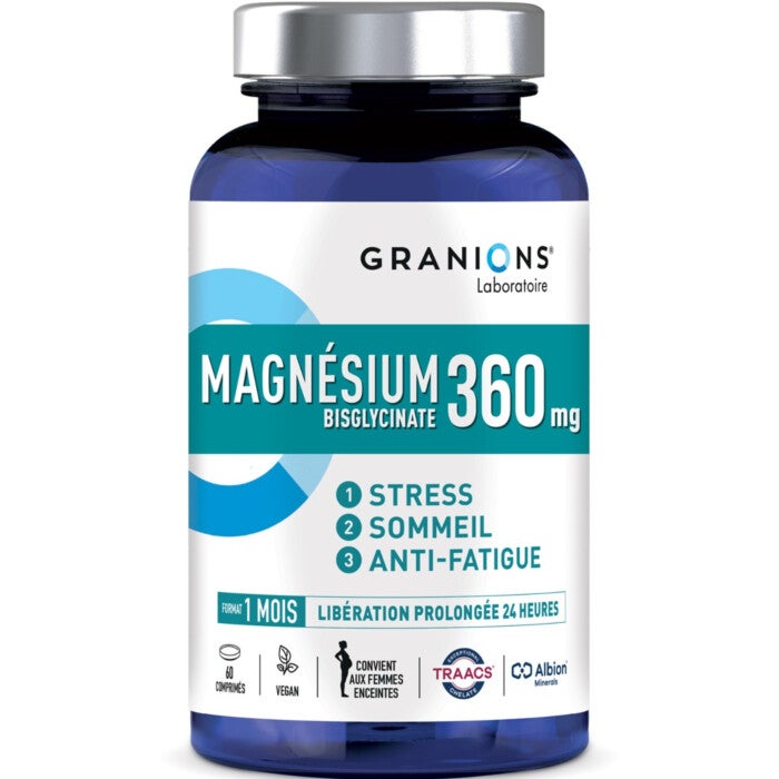 GRANIONS - Magnésium Bisglycinate 360mg