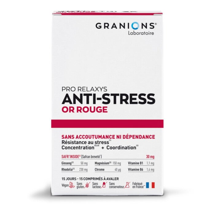 Anti-stress granions Anti-stress granions
