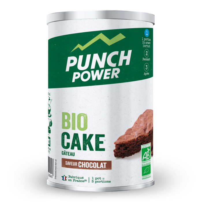 Punch Power Biocake 400 g saveur chocolat - Pour un petit déjeuner pre-compétition facile à digérer - Sans gluten Punch Power Biocake 400 g saveur chocolat - Pour un petit déjeuner pre-compétition facile à digérer - Sans gluten
