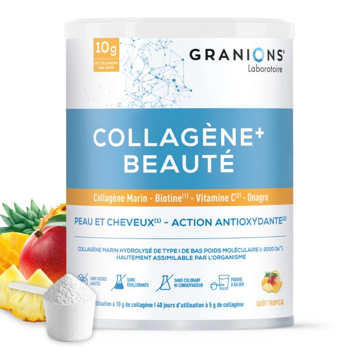 Granions - Collagène+ Beauté goût tropical