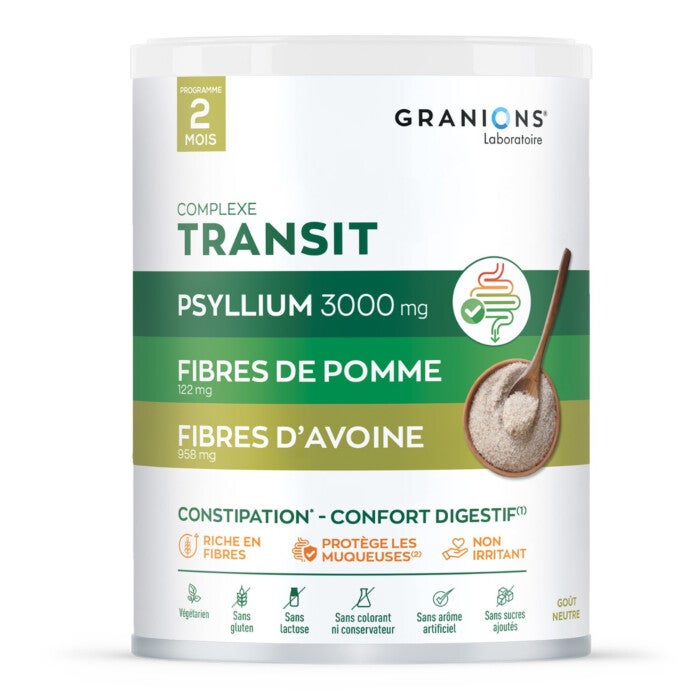 Complexe transit au Psyllium Complexe transit au Psyllium