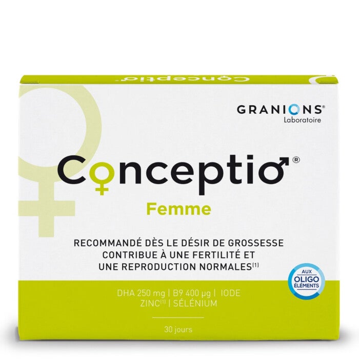 Granions Conceptio Femme grossesse fertilité Granions Conceptio Femme grossesse fertilité