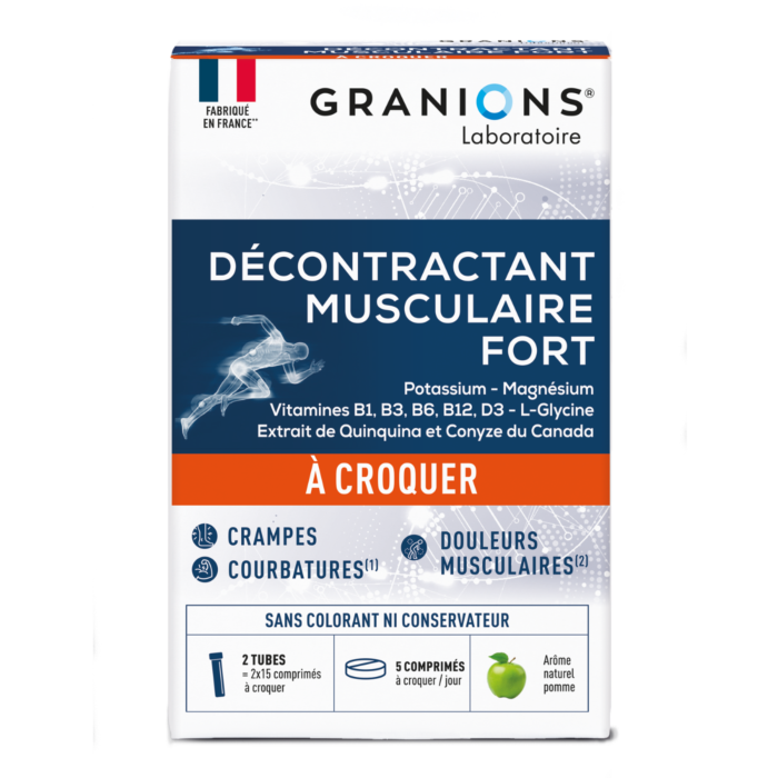 Décontractant musculaire anti-douleurs