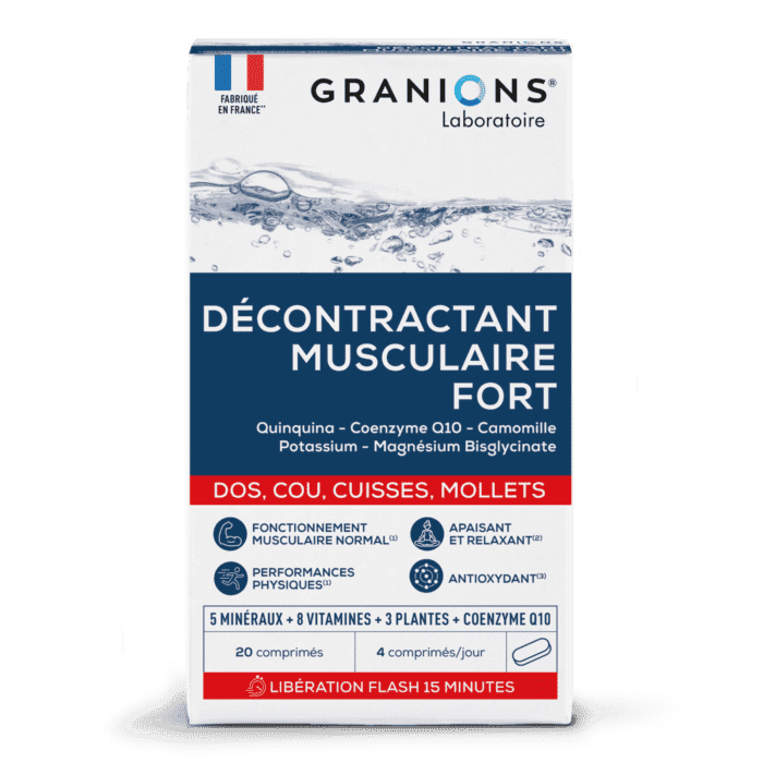 Granions - décontractant musculaire fort Granions - décontractant musculaire fort