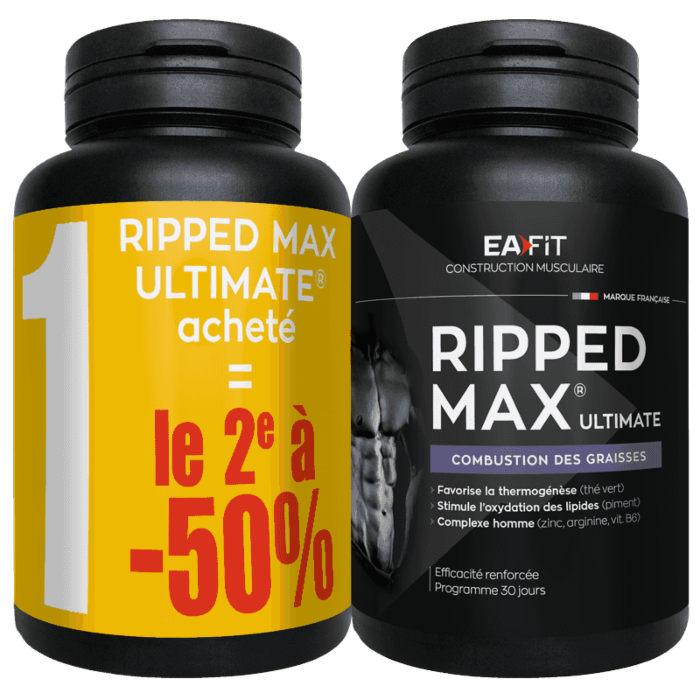 Lot de 2 ripped max ultimate EAFIT Lot de 2 ripped max ultimate EAFIT