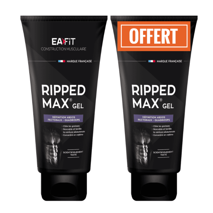 EAFIT Ripped Max Gel Abdos : pour des abdos sculptés au max ! EAFIT Ripped Max Gel Abdos : pour des abdos sculptés au max !