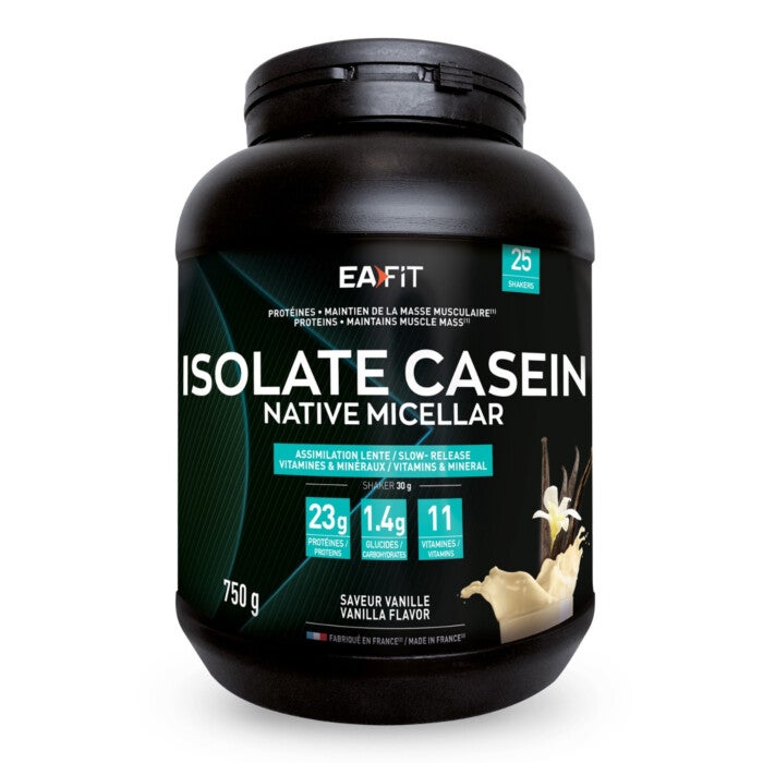 Isolate Casein - 750g Saveur Vanille