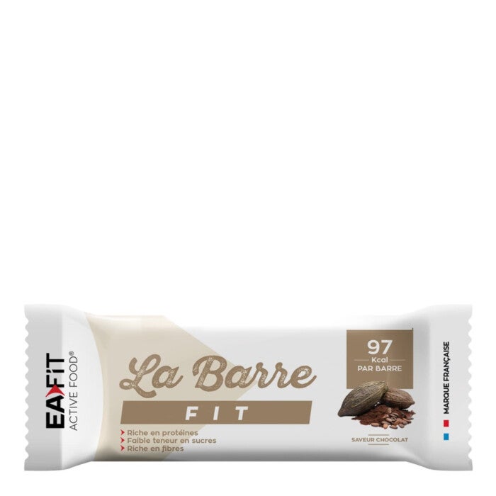 EAFIT La barre Fit - 98 kcal - 1 g de sucre - 10 g de protéines - Que du plaisir croustillant