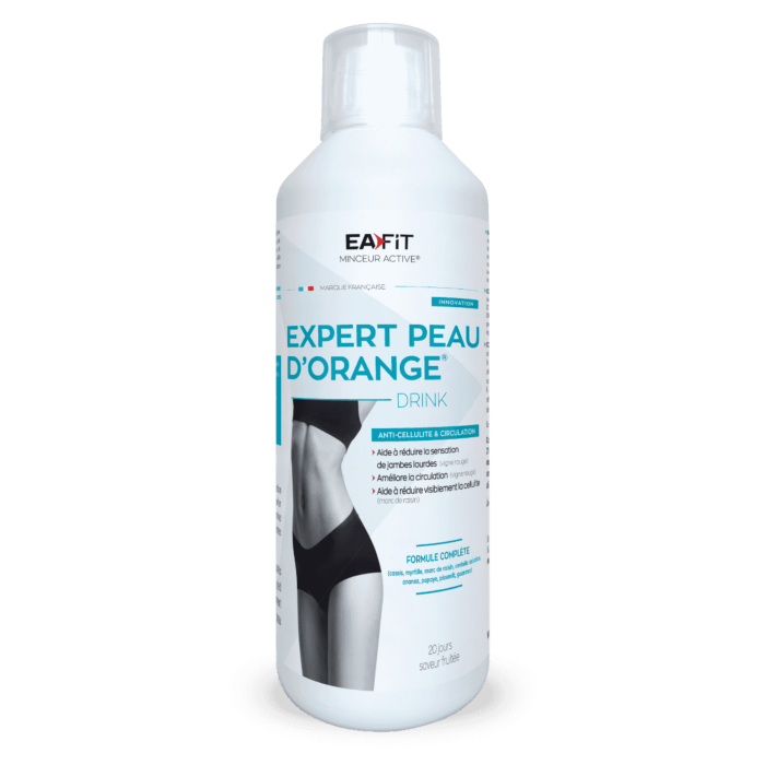 Expert Peau d'Orange Drink est une boisson spécialement formulée pour vous débarrasser de tout type de cellulite ! Expert Peau d'Orange Drink est une boisson spécialement formulée pour vous débarrasser de tout type de cellulite !