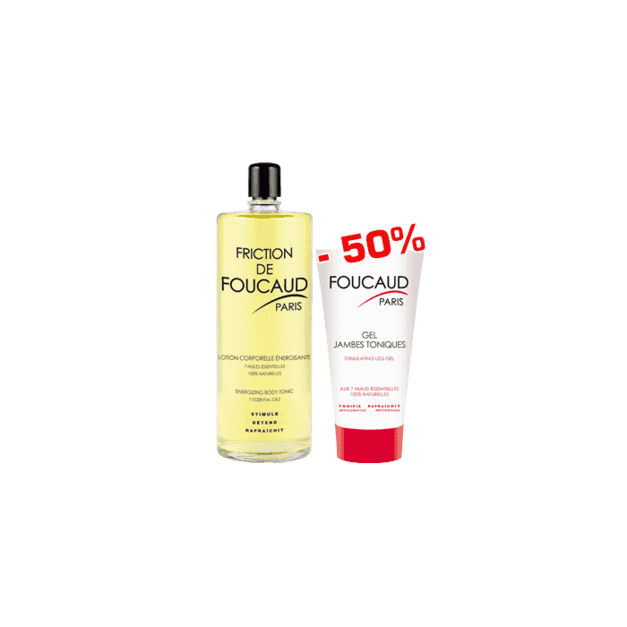 Pack Friction Foucaud 250ml + Gel Jambes Tonique à -50%