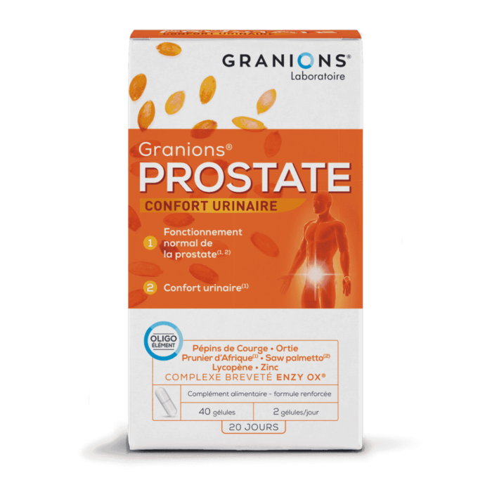 Granions Prostate
Confort urinaire Granions Prostate
Confort urinaire
