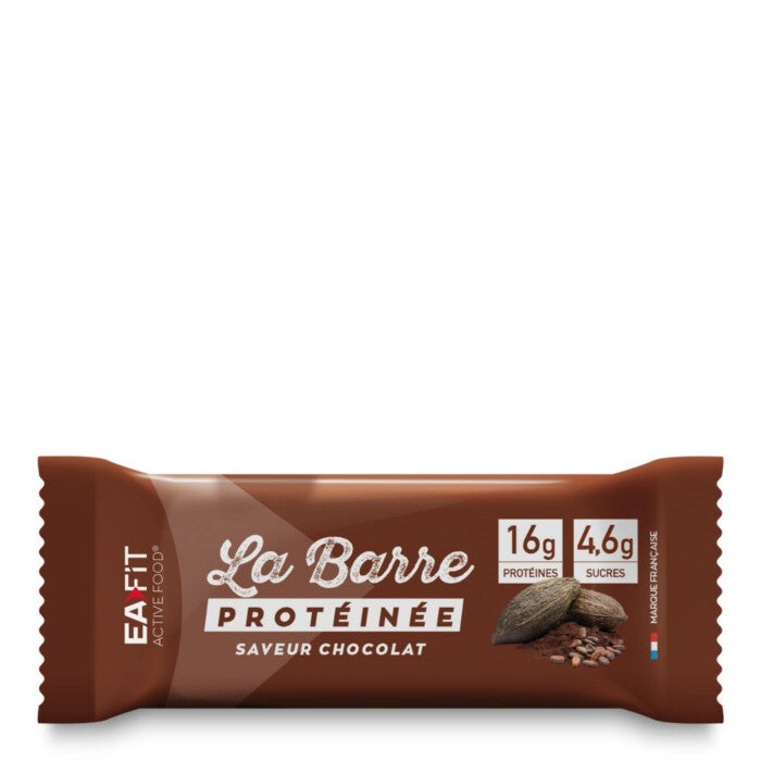 EAFIT - la barre protéinée chocolat face
