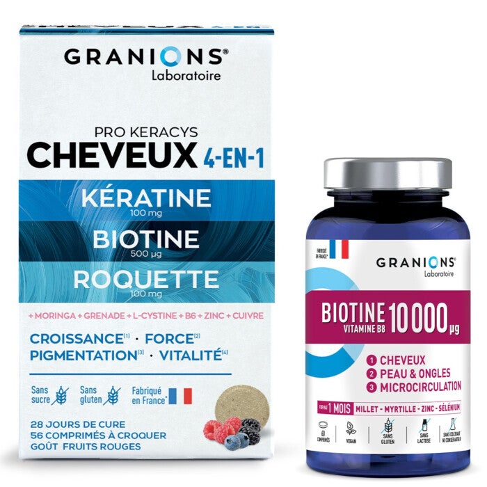 Pack pro keracys beauté et biotine