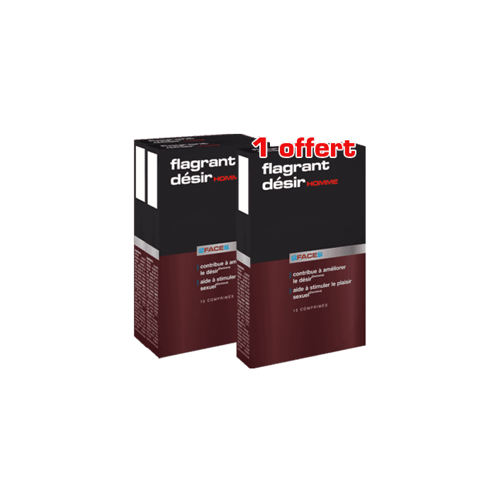 Pack Flagrant Desir 2+1 offert 