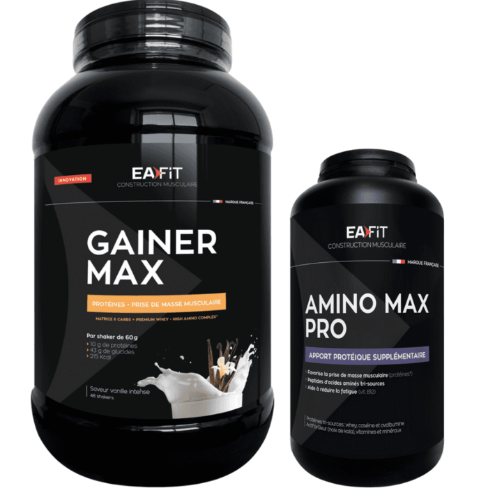 Pack Debutant - Prise de poids et masse pour bien démarrer en musculation ! Pack Debutant - Prise de poids et masse pour bien démarrer en musculation !