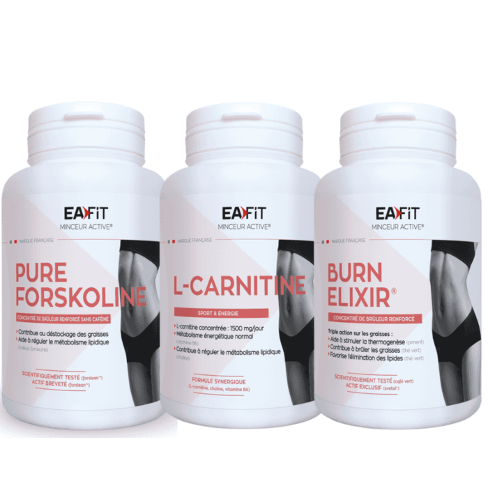 Pack EAFIT Total Brûleurs - Brûler des graisses, rien que des graisses ! Pack EAFIT Total Brûleurs - Brûler des graisses, rien que des graisses !