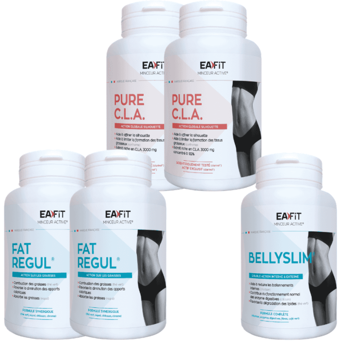 Pack Ventre Plat (Extended Version) : 1 mois de cure pour retrouver enfin un ventre mince et plat !