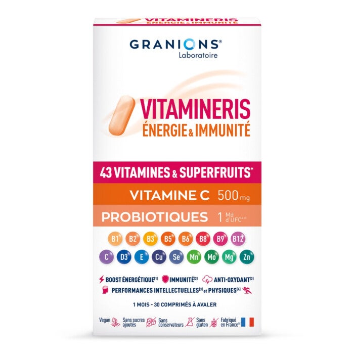 Granions - Vitamineris Energie & Immunité