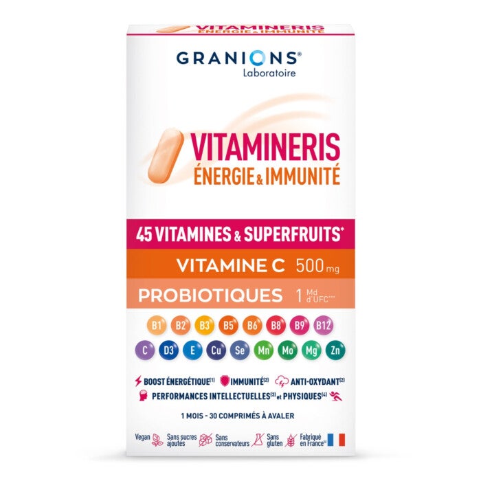 Granions - Vitamineris Energie & Immunité