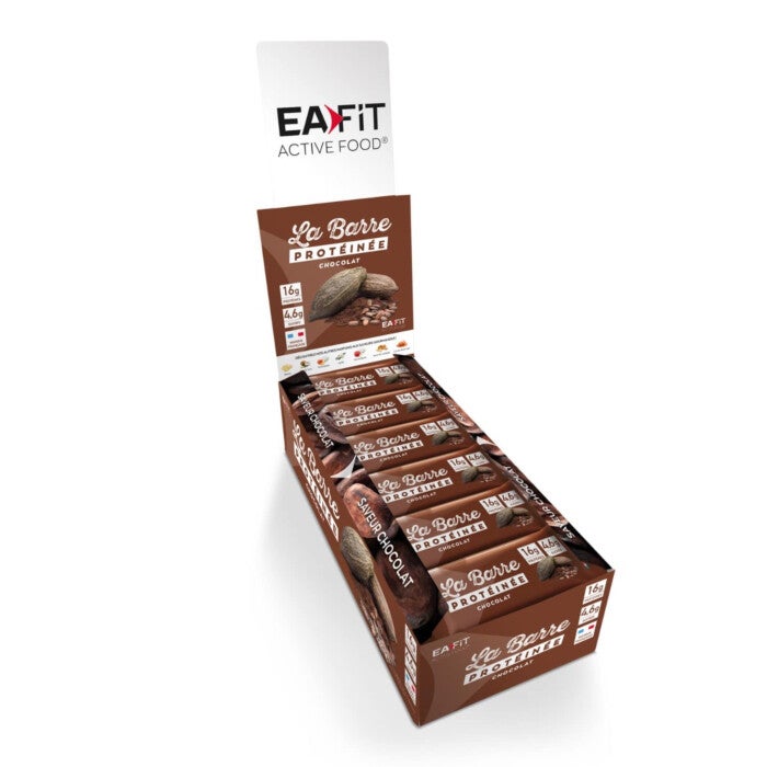 La Barre Protéinée - Présentoir de 24 barres de - Saveur Chocolat