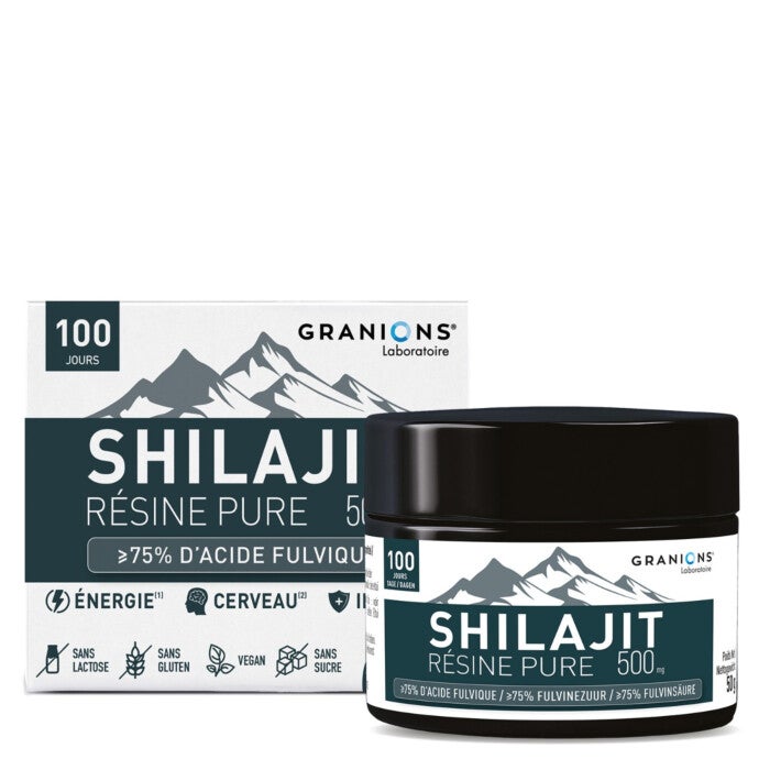 GRANIONS - Shilajit résine pure 500mg