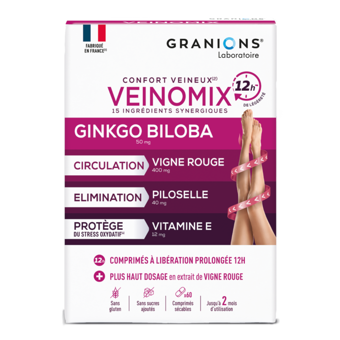 Granions Veinomix
Confort veineux
