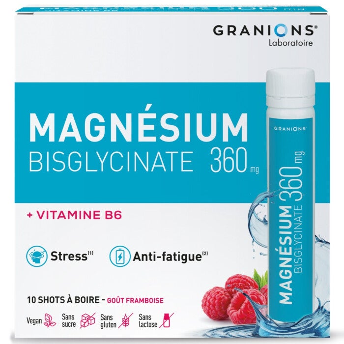 Magnésium Shot Bisglycinate 360 mg Magnésium Shot Bisglycinate 360 mg
