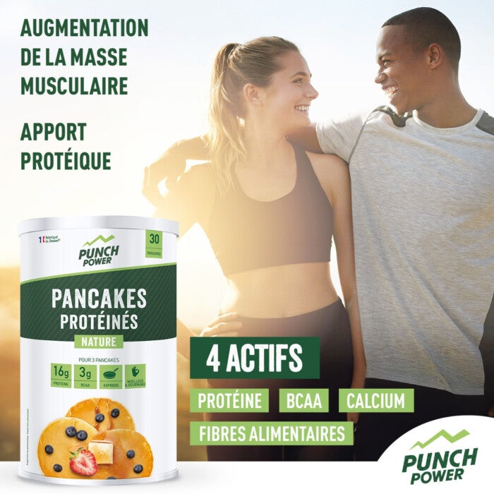 Pancake Hyperprotéinés saveur nature s