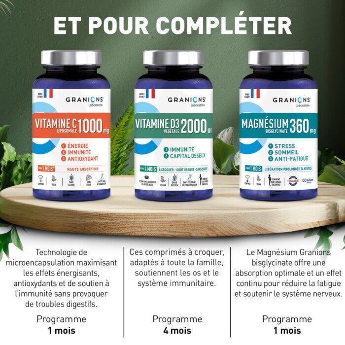 Les bienfaits de la Vitamine c - Liposomale 1000 mg 