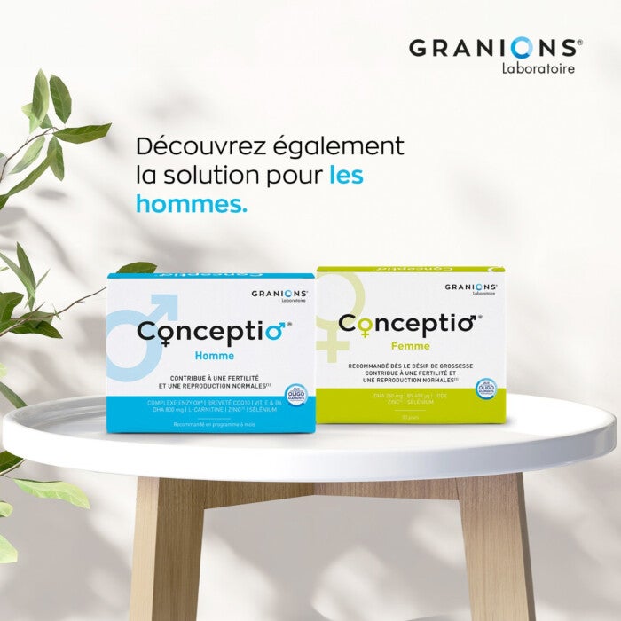 Granions Conceptio Femme grossesse fertilité - Femme homme