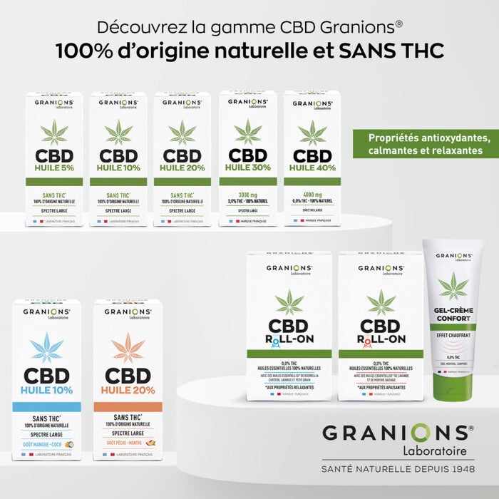 Gamme CBD granions
