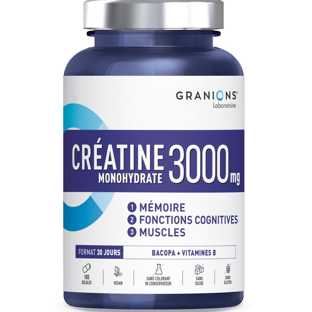 Cr&eacute;atine Monohydrate 3000 mg