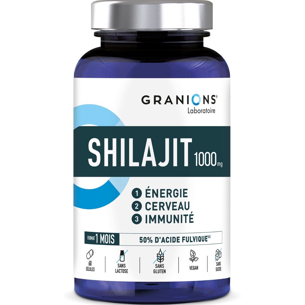 Shilajit 1000 mg 60 g&eacute;lules