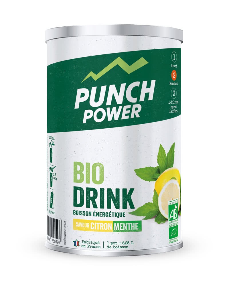 Punch Power Biodrink 500 g - Citron Menthe