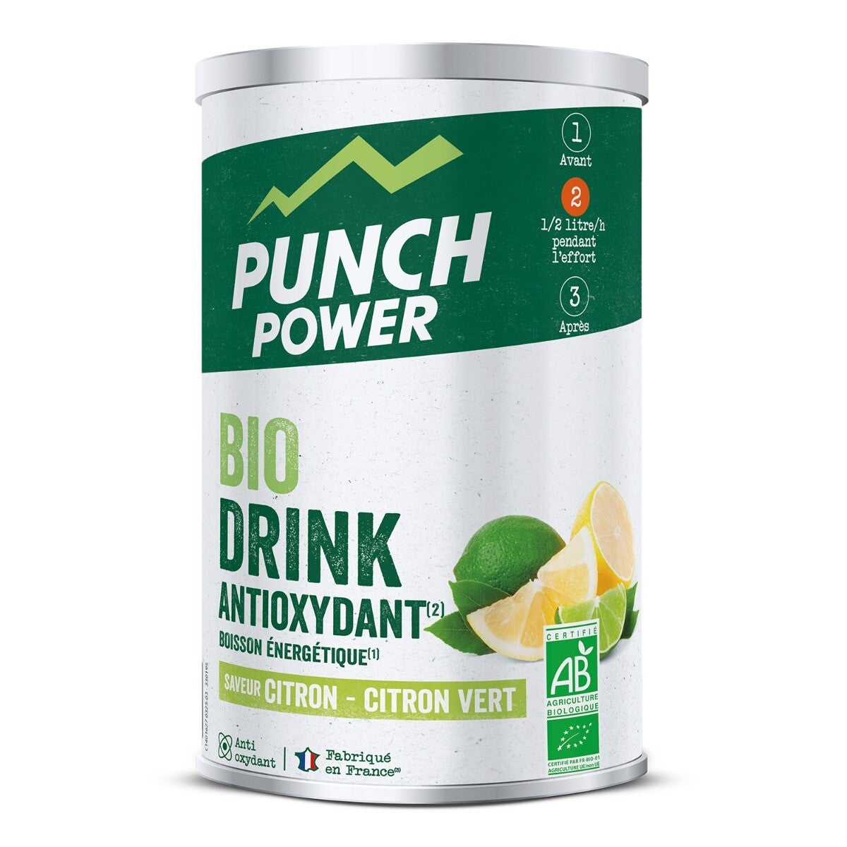 Punch Power Biodrink Antioxydant - Citron-Citron Vert - 500g