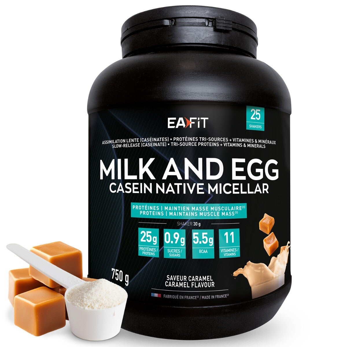 Milk & Egg 95 Micellaire Caramel 750 g