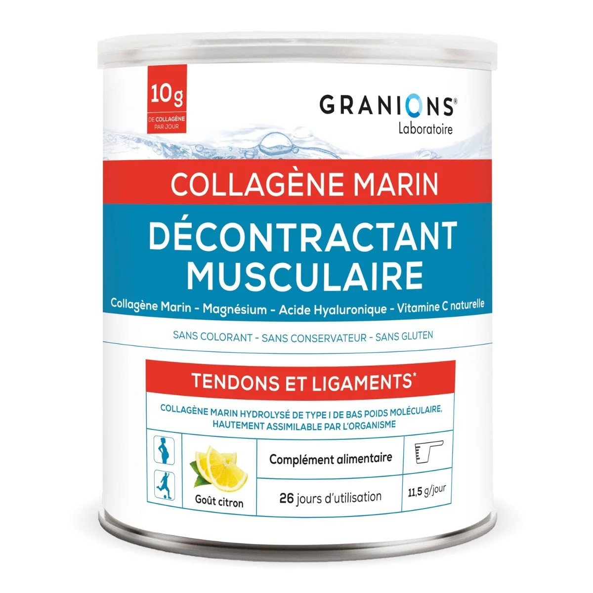 D&eacute;contractant Musculaire - Collag&egrave;ne Marin Poudre - 300 g 