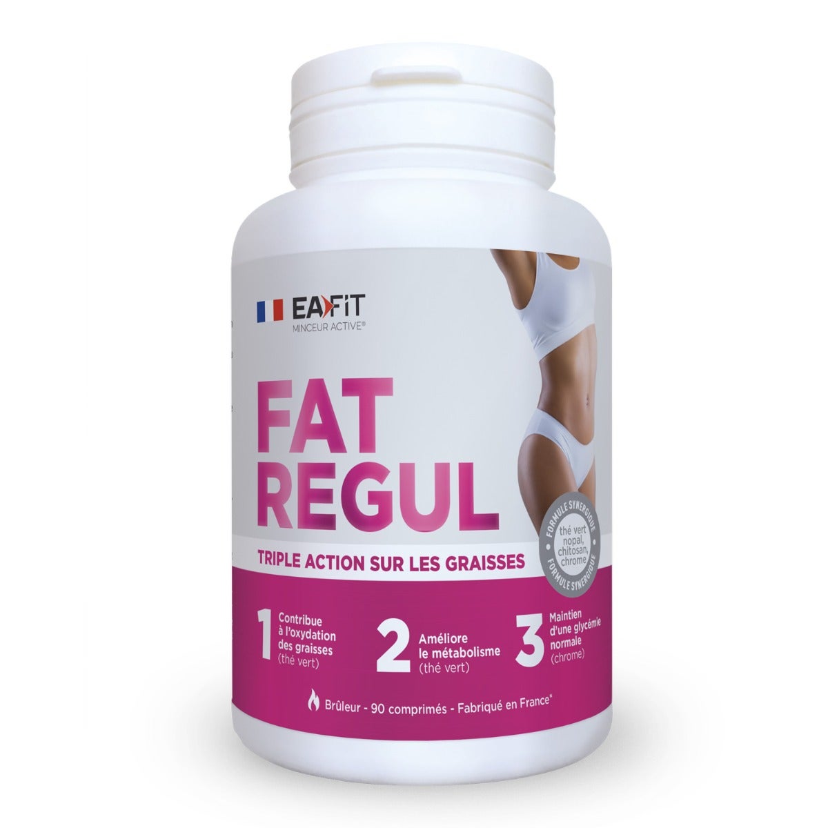 Ea Fit - Fat Regul - Complément alimentaire minceur - 90 comprimés - Image 5