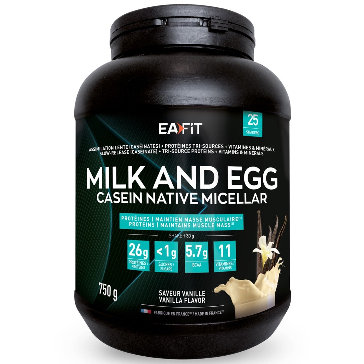 Ea Fit Milk & Egg 95 Micellaire Vanille - Image 5