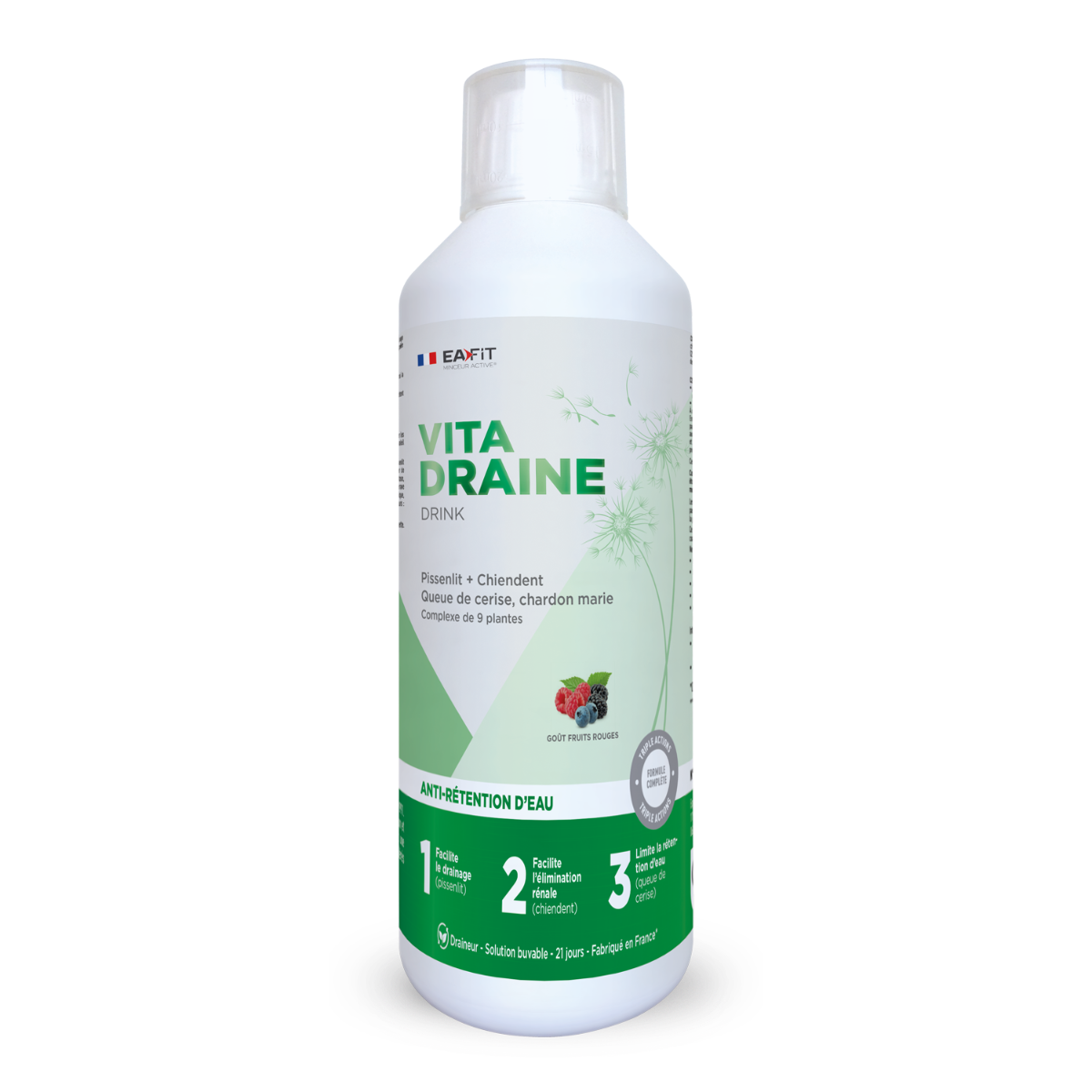 Ea Fit - Vitadraine Drink - Boisson drainante - Fruits rouges - Image 3