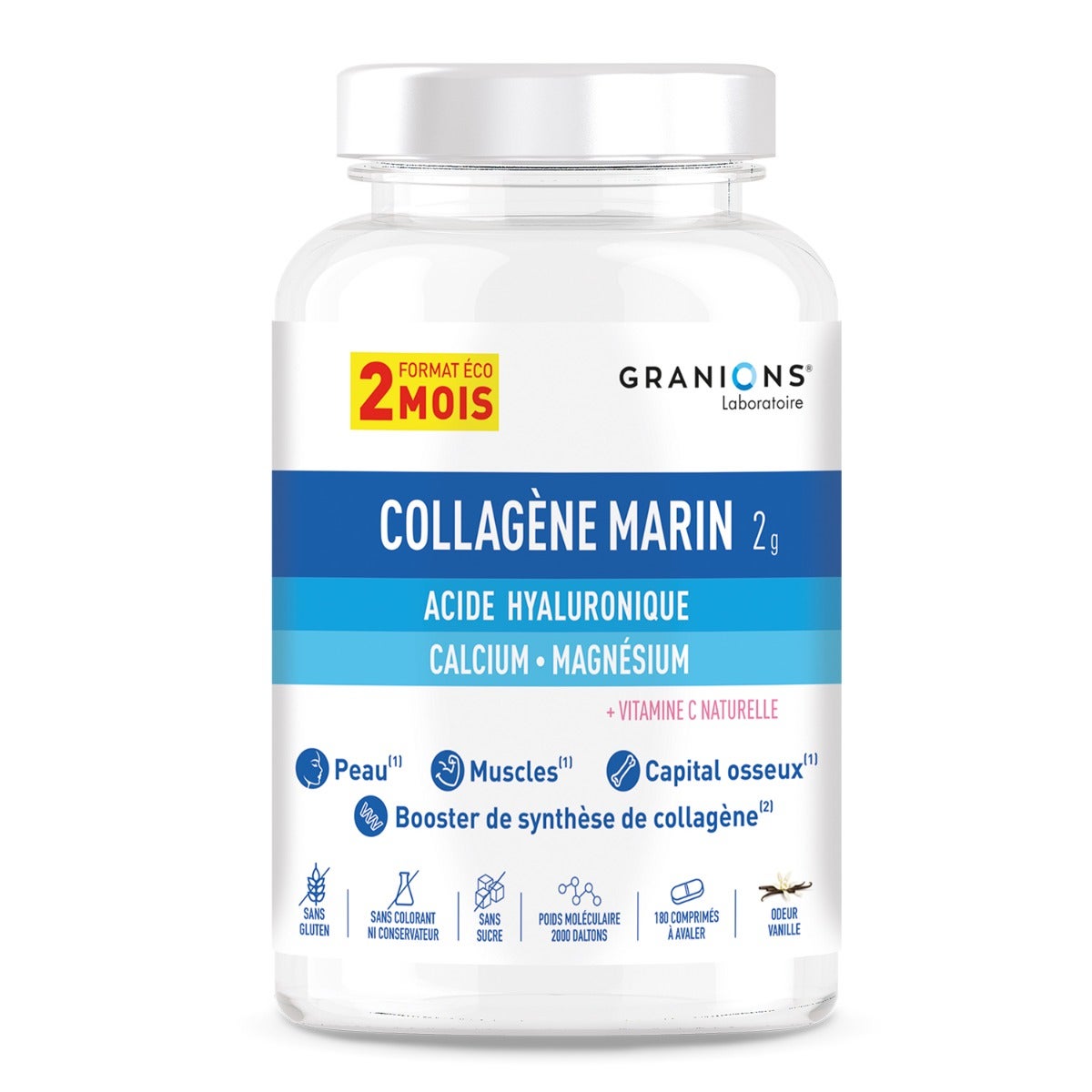 Granions Collagène Marin 2G Comprimé(S) 180 Pc(S) - Image 2