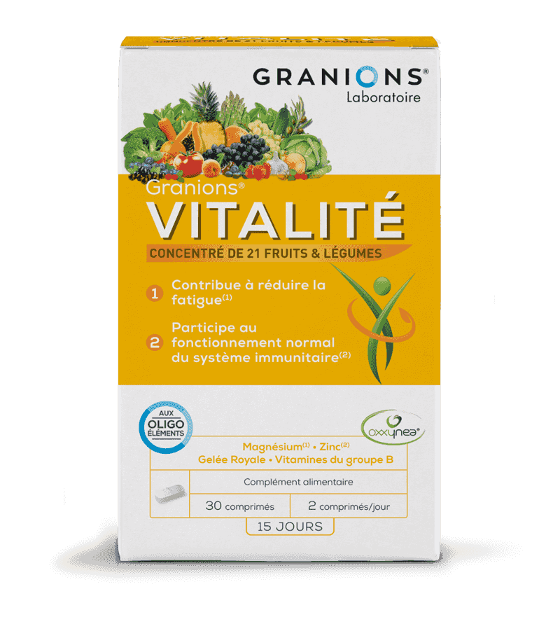 GRANIONS Vitalité 30 comprimés