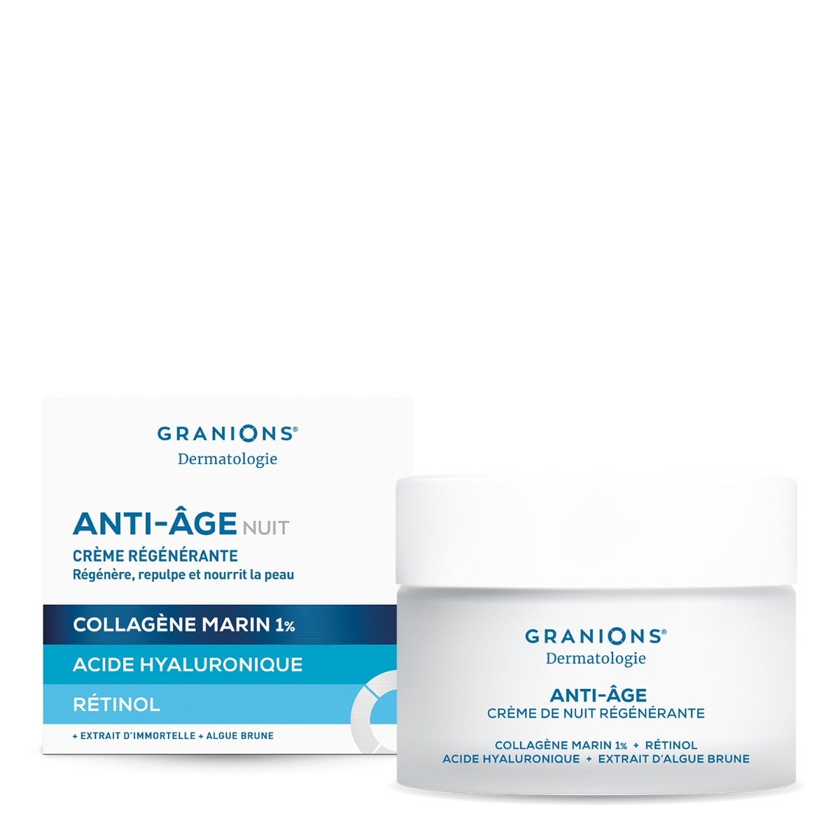 Anti-âge crème de nuit régénérante