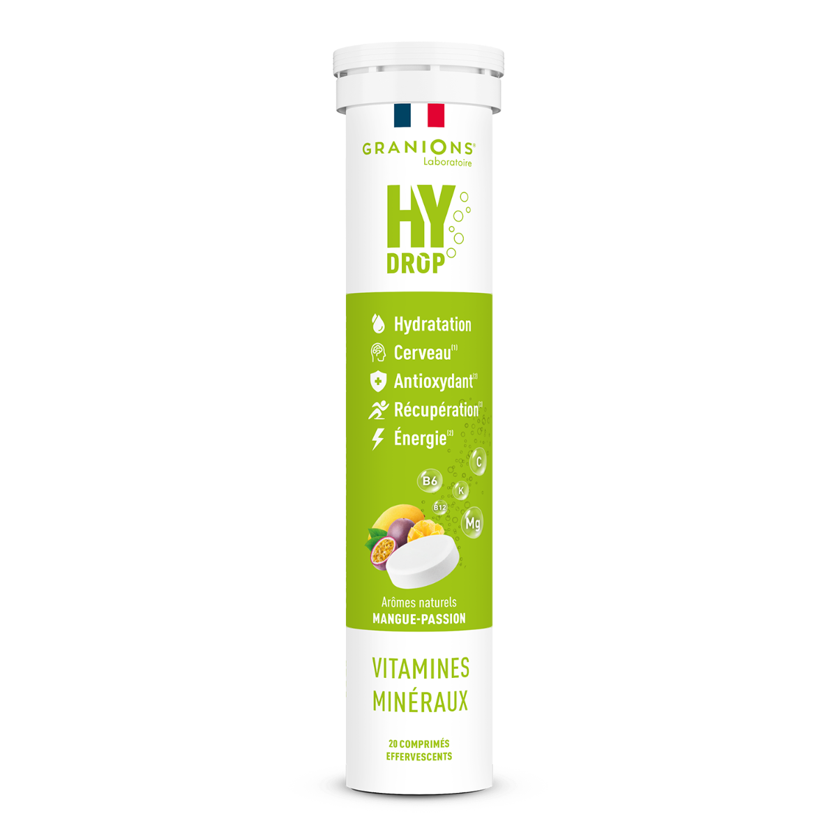 Pastille hydratation Électrolytes HYDROP