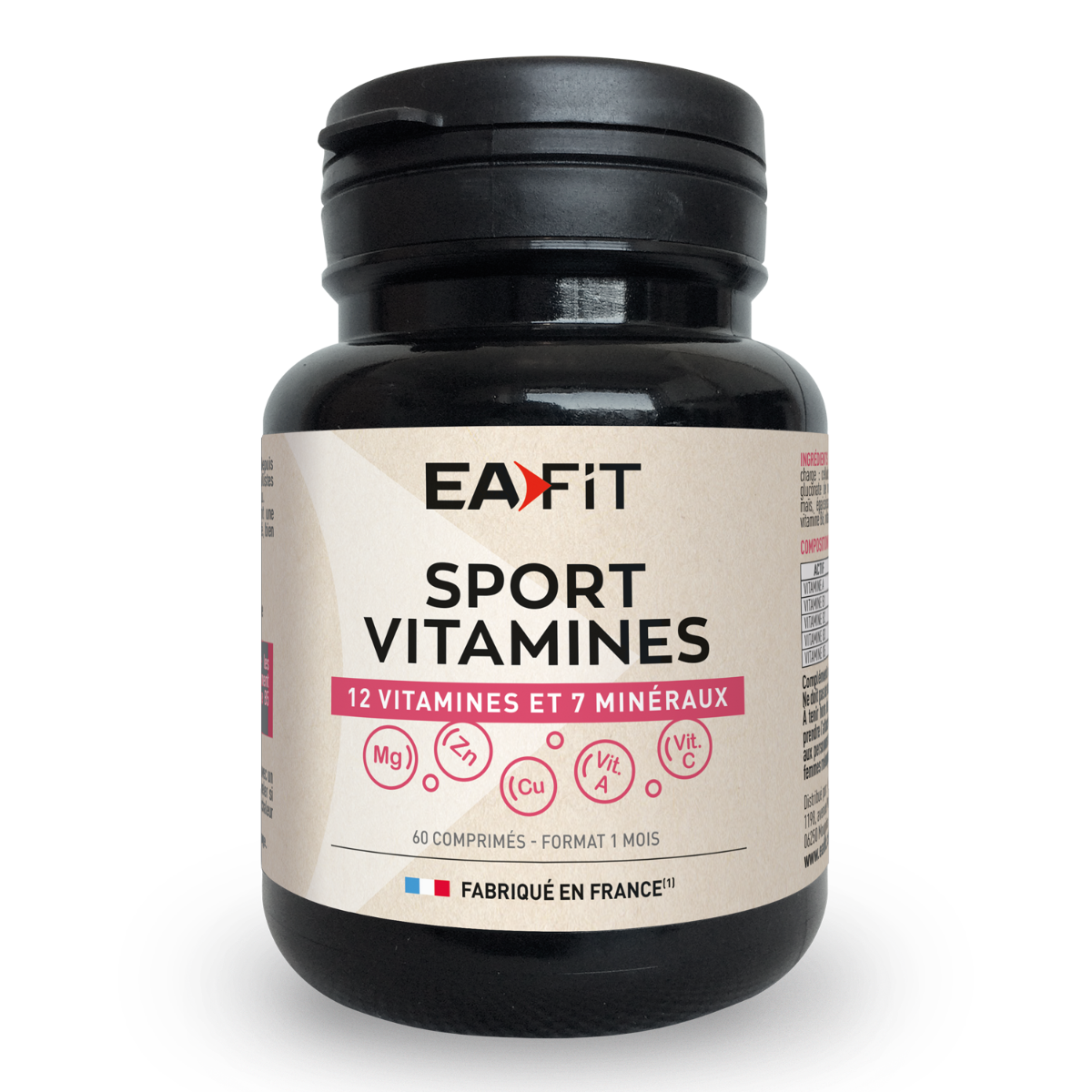 EAFIT Sport Vitamines 60 comprimés