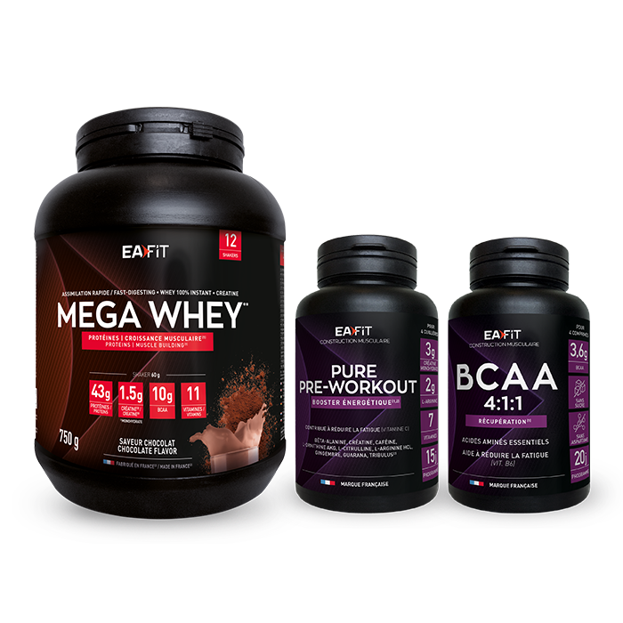 Pack Booster & Croissance Musculaire Chocolat
