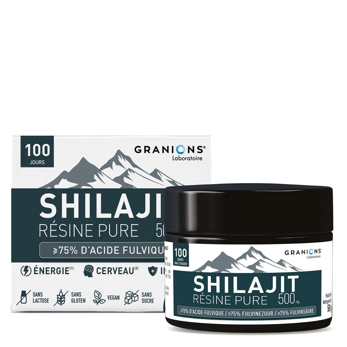 Granions Shilajit Pur En Résine - 500Mg