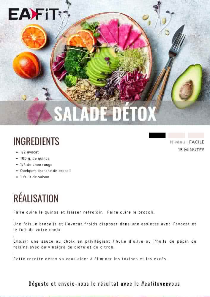 Salade de fruits d&eacute;tox