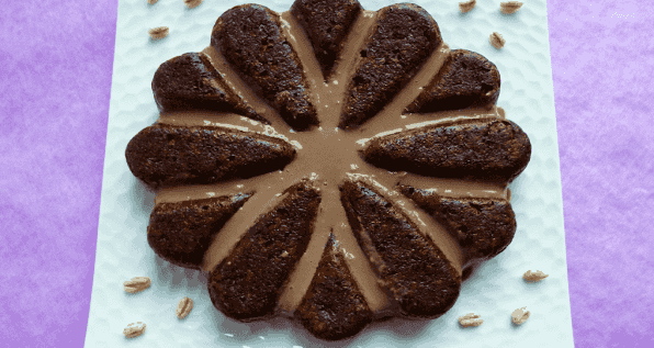 Gâteau cappuccino chocolat hyperprotéiné, son d&rsquo;avoine et blé soufflé